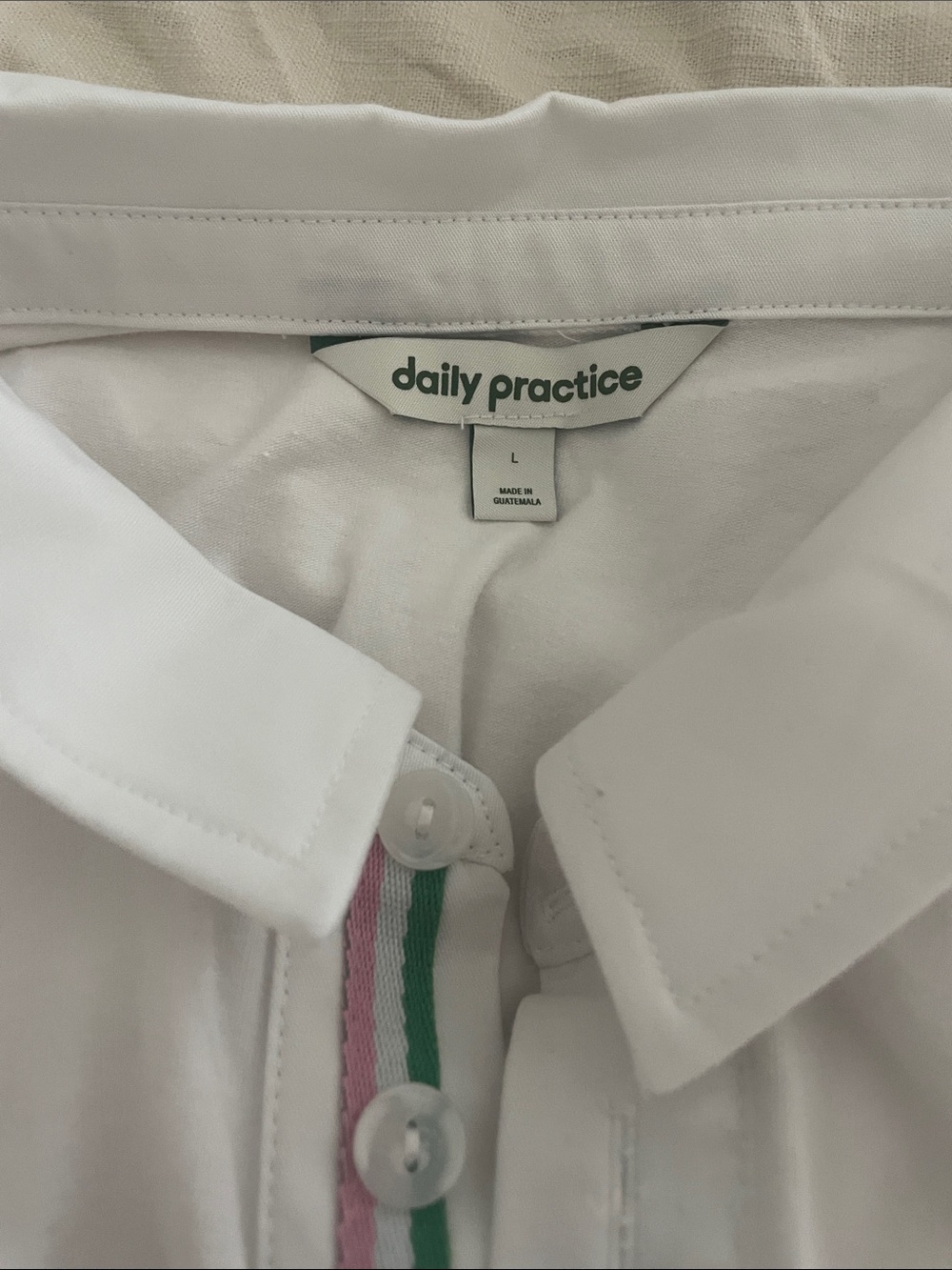 Daily Practice Ruched Performance Polo Dress - Picture 4 of 6